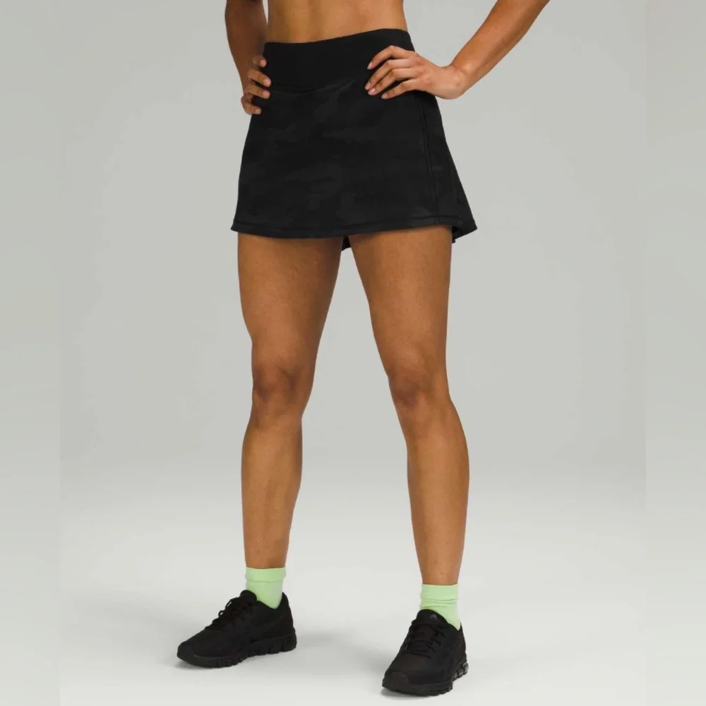 Lululemon Pace Rival Mid Rise Skirt *Long